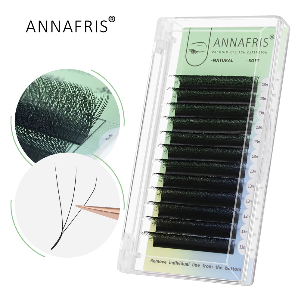 Kit de brochas desechables de pestañas negras de plástico transparente para aplicar pestañas postizas.