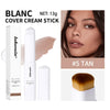 Bâton de crème Blanc Cover Lancôme dans la nuance #5 Tan, avec emballage et application