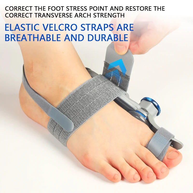 Sangles en velcro élastiques utilisées pour corriger les points de stress du pied et restaurer la force de l'arche transverse