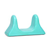 A light blue psoas muscle massager tool designed for deep tissue release.