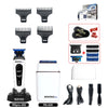A set of Rosyous electric hair clippers including various attachments and the main RSpro-202 model.