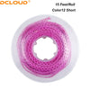 Roll of 15 feet of Color 12 short dental orthodontic elastic chains