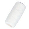 Roll of white electric facial hair remover threader filament
