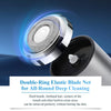 Close-up of a double-ring elastic blade net for deep cleaning hard-to-reach areas.