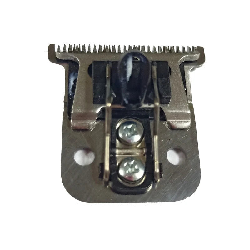 Replacement blade set for Andis D7/D8 hair clipper featuring a metal housing and multiple blades.