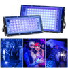 A set of UV curing lamps used for resin and glue activation, shown alongside decorative lighting effects.
