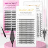 Pack of MASSCAKU Comic Spire Eyelash and Wings for cosmetic use