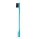 مشط فرشاة شعر أزرق ذو حافة مزدوجة لتصفيف الشعر.