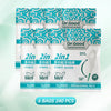 Pack of 6 bags containing Dr.Good 2-in-1 silicone dental floss and interdental pick for oral care
