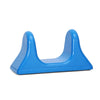 A bright blue psoas muscle massager designed for deep tissue release.