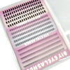 A package of DIY Wispy Extension Eyelashes showing 15 rows of false eyelashes.
