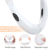 White LED facial lifting and slimming massager with flexible angle, high elasticity, and adjustable length.