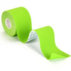 Rolle leuchtend limettengrüner wiederverwendbarer elastischer Klebeband zur Definition des Kiefers