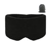 Masque de sommeil en coton noir, confortable pour bloquer la lumière et la relaxation