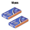 Ten packs of Max Platinum Blade double-sided safety stainless steel razor blades.