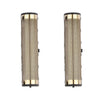 Replacement blades for a Babyliss Pro electric shaver, cylindrical metal components.