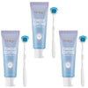 Orathoe tongue coating cleaning gel and scraper set in purple and blue packaging