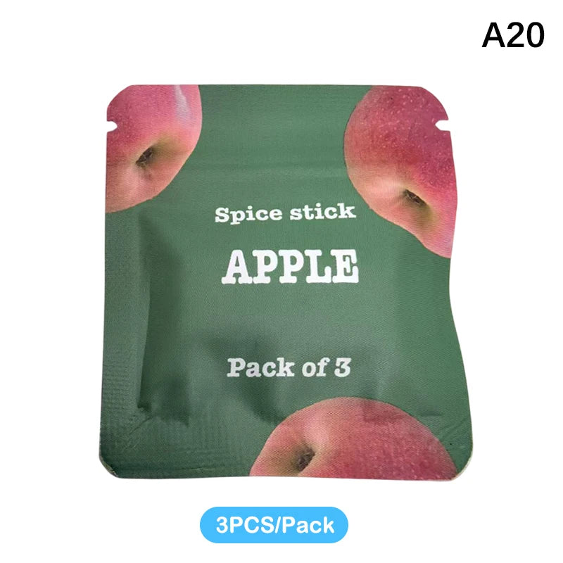 Un pack de trois bâtonnets de cannelle pour un inhalateur d'huile essentielle sans fumée