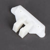 A white hair clipper swing head replacement parts kit with multiple plastic components.