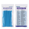 Pack of 20 silicone ligature ties in various colors for dental orthodontic use
