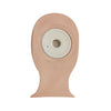 A realistic silicone mannequin head for eyelash extension practice, colored in a dusty rose tone.