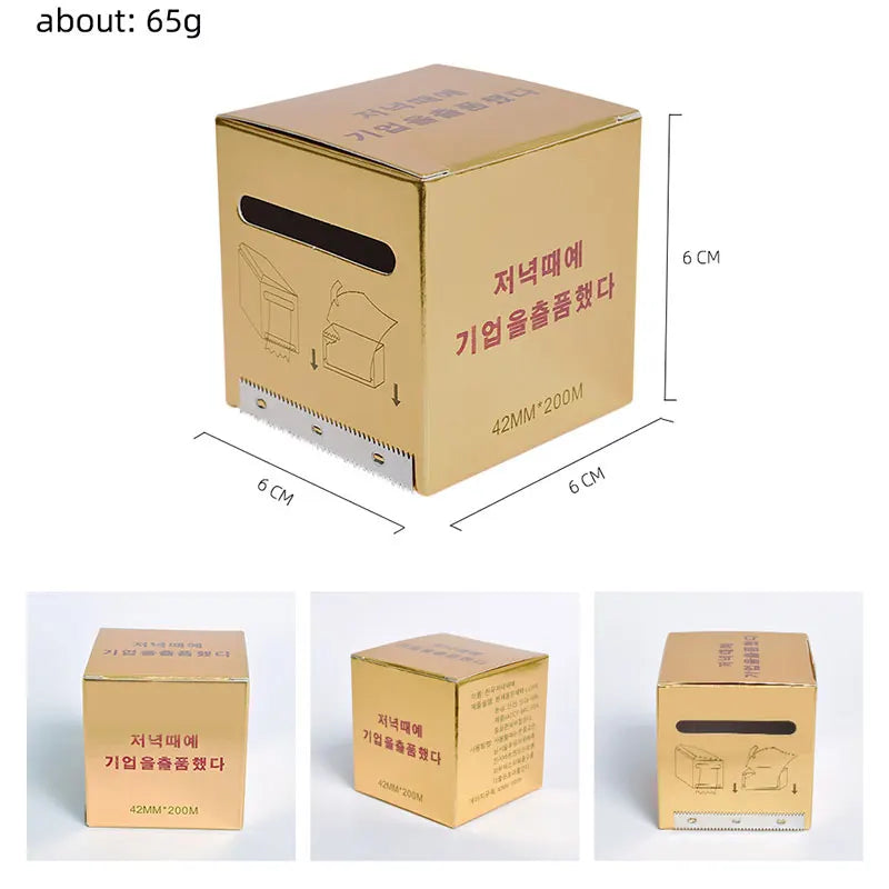 A box of professional clear protective film for lash and brow artistry with dimensions 42mm x 200m