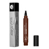 A set of four beard shaping pens including a pen and four tips for brow contouring