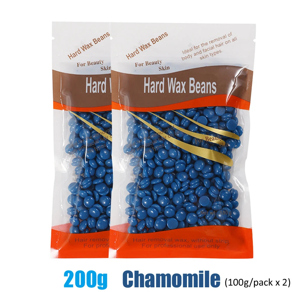Verpackung von Kamillen-Harzbohnen zum Haarentfernen