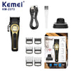 Kemei KM-2373 professioneller Haarschneider mit verschiedenen Aufsätzen