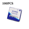 Box of 100 super single edge stainless steel razor blades