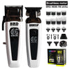 White BRDCLIP brushless motor and trimmer kit with accessories