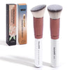 A set of two Maange foundation brushes, including a professional and a large angle top brush.