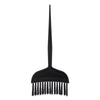 Ensemble de pinceaux professionnels pour appliquer la coloration capillaire noire avec plusieurs poils.