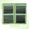 Two boxes of individual lash clusters showing various lash styles and lengths for DIY lash extensions