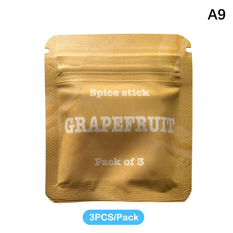 Un paquet de trois bâtons de clou de griffe pour un inhalateur d'huile essentielle sans fumée.