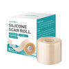 A box and roll of Laniska Silicone Scar Roll wound dressing tape for scar treatment.