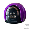 Purple SUN plus 256W Sunuvled Nail Lamp with smart sensors.