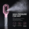 Pink high-pressure fine mist tool for hydrating and refreshing the skin