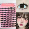 A display of self adhesive innocent dog eyes style false eyelashes in various lengths and styles.