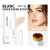 Stick de crème de couverture Lancôme Blanc, avec emballage et échantillon.