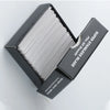 A box containing super stainless blade razor blades is shown on a white background.