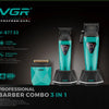VGR V-877 S3 Profi-Elektrohaarschneider-Trimmer-Set inklusive Rasierer und Trimmer.