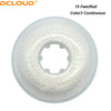 A roll of 15 feet of Color3 continuous dental orthodontic elastic chains.