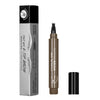 A set of four beard shaping pens in a vertical packaging box and individual pens.