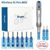 Caja y cartuchos para el dispositivo Wireless Dr.Pen M8S.