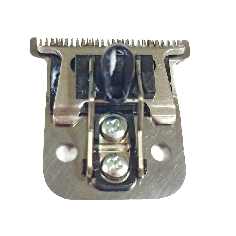 Replacement blade set for Andis D7/D8 hair clipper featuring a metal housing and multiple blades.