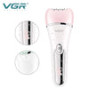 A pink VGR Navigator multi-functional electric body and facial epilator device.