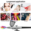 A professional mini air compressor tool used for various applications like nail art, makeup, and decoration.