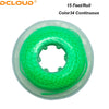 A roll of 15 feet of Color34 continuous dental orthodontic elastic chains.