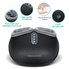 Black Medcursor shiatsu foot massager with removable foot cover and soft non-slip feet